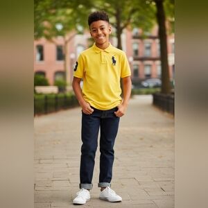 Polo Ralph Lauren Big Pony Polo & PRL Vestry Jeans Boys 20x30